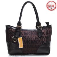 michael kors logo groot koffie boekentassen Allure Sensuelle af9im657